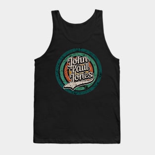 John Paul Jones // Retro Circle Crack Vintage Tank Top